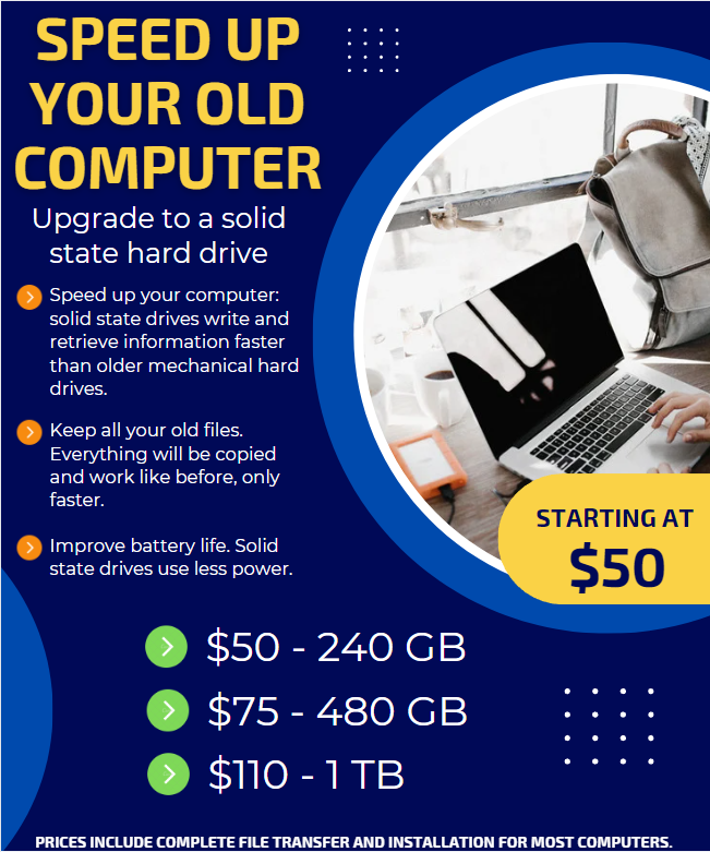 SSD upgrade flyer no logo